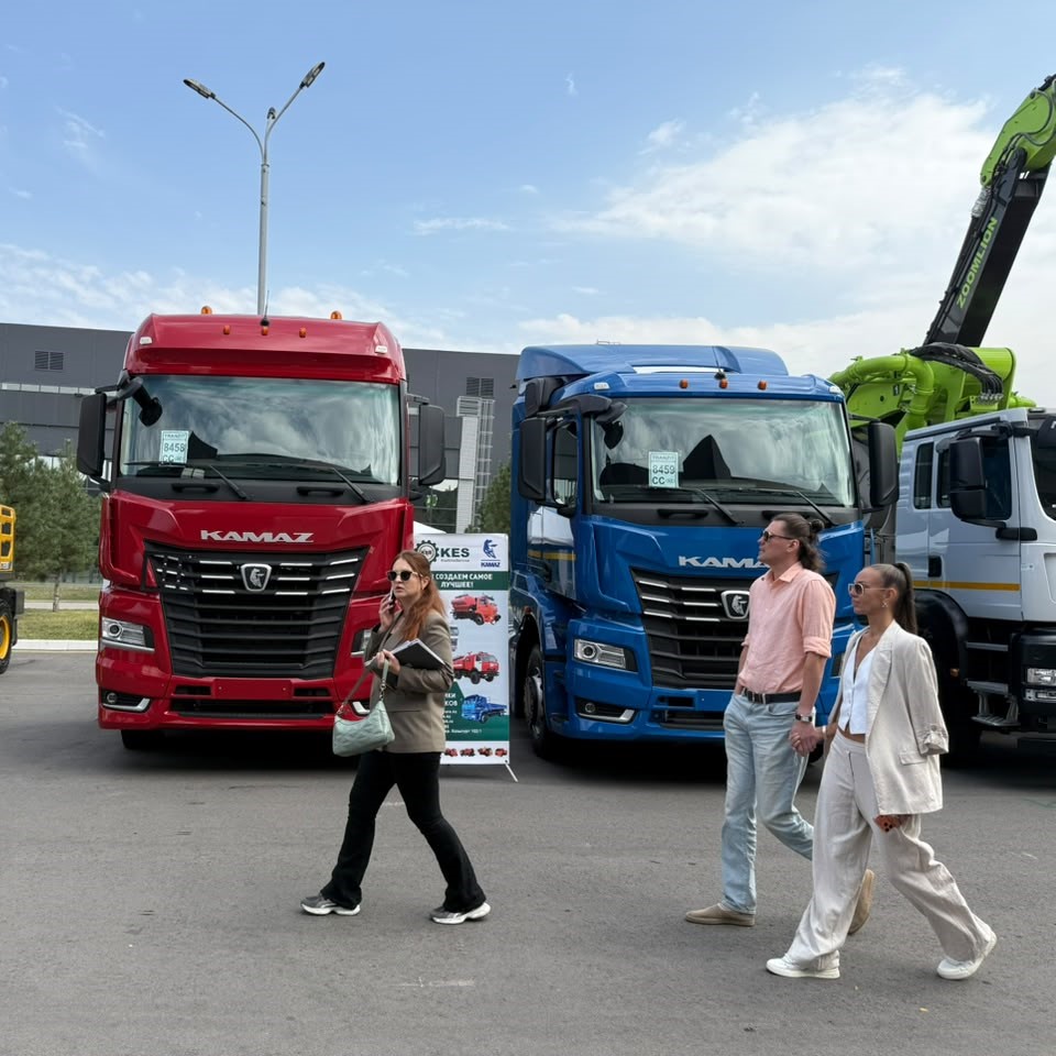 Автотехника КАМАЗ презентована на выставке в Казахстане