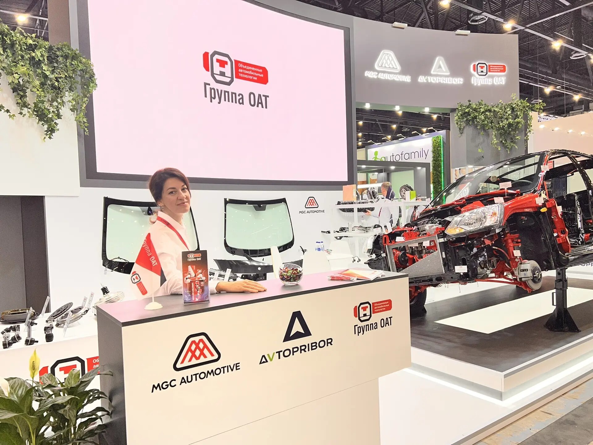 Группа ОАТ представила оригинальные автокомпоненты на выставке MIMS Automobility 2026