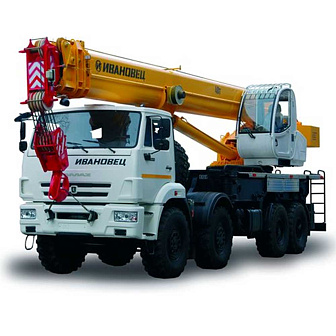 Автомобильный кран КС-65740-7 (40 т.) на базе шасси КАМАЗ 63501