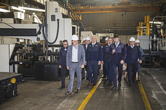 Генеральный директор «КАМАЗа» Сергей Когогин посетил кузнечный завод