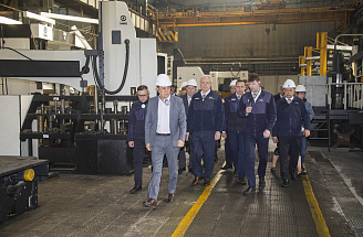 Генеральный директор «КАМАЗа» Сергей Когогин посетил кузнечный завод