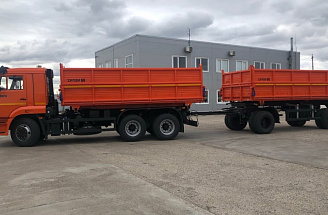 Самосвалы КАМАЗ-45143 пополнили автопарки сельскохозяйственных предприятий