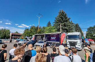 «КАМАЗ» на автомобильном фестивале North Auto Fest 15 в Казахстане