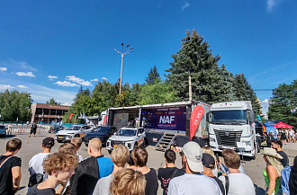 «КАМАЗ» на автомобильном фестивале North Auto Fest 15 в Казахстане
