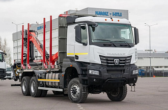 «КАМАЗ» презентовал спецтехнику для лесной отрасли