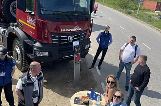 Автотехника КАМАЗ К5 презентована на юбилейном «Золотом фестивале» в Магадане