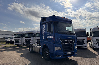 Транспортная компания из Москвы протестировала КАМАЗ-54901