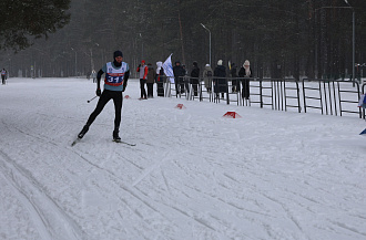 На «КАМАЗе» состоялось открытое первенство по лыжным гонкам