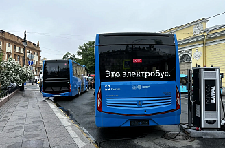 В экспозиции «КАМАЗа» на «ТранспортФест» представлена новая станция ФОРА «Ночная зарядка» для электробусов