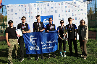 На «КАМАЗе» прошла IV военно-спортивная игра «Я – патриот»