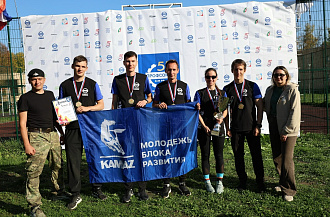 На «КАМАЗе» прошла IV военно-спортивная игра «Я – патриот»