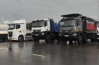 «КАМАЗ» представил автотехнику поколения К5 в Набережных Челнах