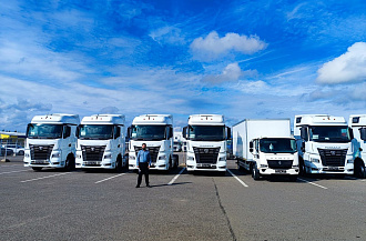 15 КАМАЗов в лизинг для Ленинградской области