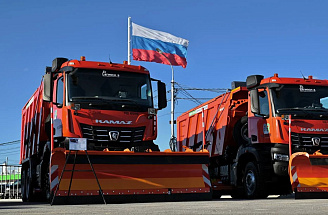 Комбинированная дорожная техника на шасси КАМАЗ поставлена в Хабаровский край