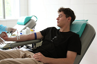 Участники студенческого отряда «КАМАЗ» выступили донорами крови