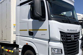 КАМАЗ-54901 на СПГ протестировали в автопарке транспортной компании