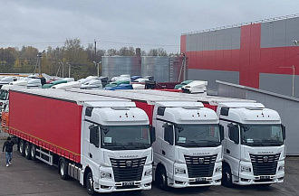 Автотехника КАМАЗ поколения К5 для российской транспортной компании