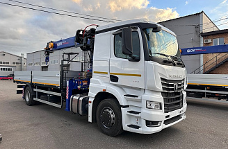 Новая модель автомобиля КАМАЗ-53251 с КМУ выведена на рынок