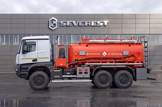 На российском рынке представлен новый автотопливозаправщик на шасси КАМАЗ-65959 