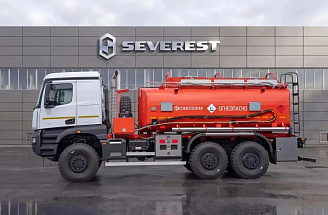 На российском рынке представлен новый автотопливозаправщик на шасси КАМАЗ-65959 