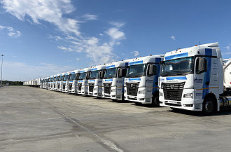 КАМАЗы поколения К5 на СПГ впервые проедут от Владивостока до Санкт-Петербурга