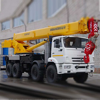 Автомобильный кран КС-65740-6 (40 т.) на базе шасси КАМАЗ 6540