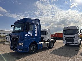 Российский перевозчик протестировал магистральный тягач КАМАЗ-54901