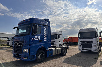 Российский перевозчик протестировал магистральный тягач КАМАЗ-54901