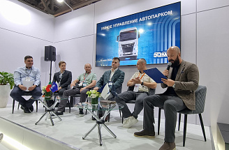 CTT EXPO/COMvex-2026: на стенде «КАМАЗа» участники логистического рынка обсудили умные автопарки