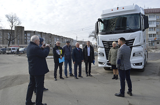 КАМАЗ-54901 Hi-tech представлен на конференции АСМАП в Брянске