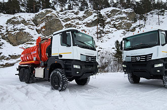 Разработаны новые модели спецтехники на базе шасси КАМАЗ К5 для нефтяников
