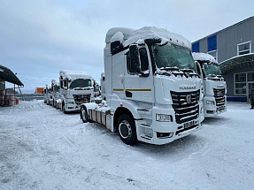 КАМАЗы новейшего поколения для московских строителей