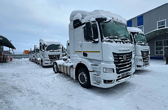 КАМАЗы новейшего поколения для московских строителей